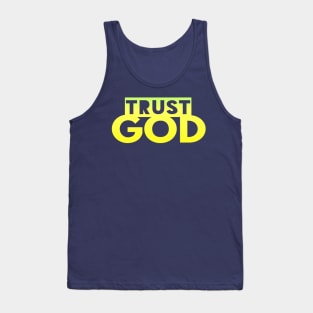 Trust God Christian T-Shirt Gift Tank Top